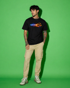 “LISTEN Soundwave Headphone Graphic T-Shirt – Minimal Music Streetwear (Oversized Fit)”