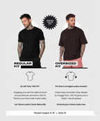 Adventure Bike Print Oversized Cotton Tee